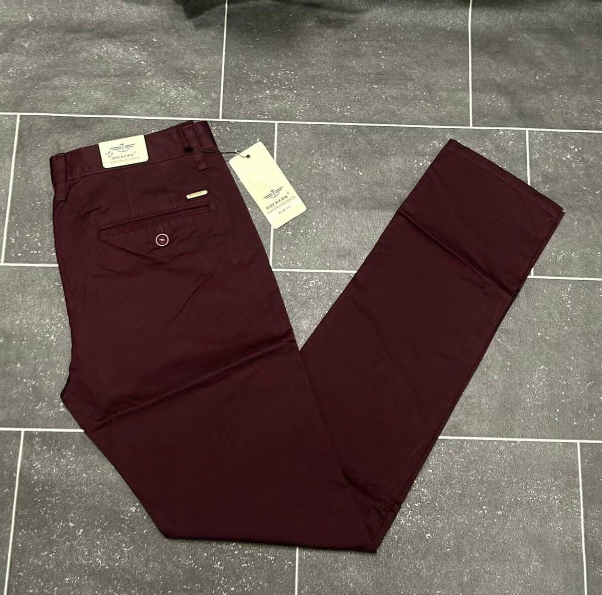 Pantalon en coton pour homme élégant