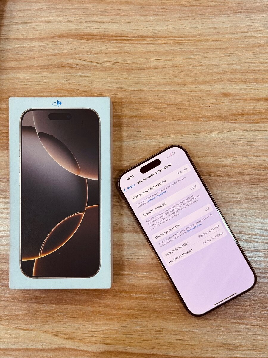 Smartphone Apple dernier modèle