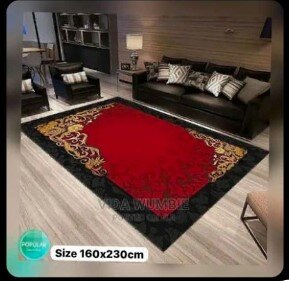 Beautiful and cozy patterned carpet