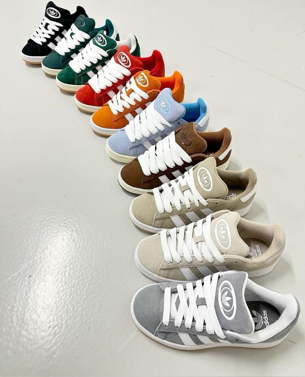 Baskets Campus Colorées Unisexes