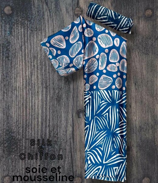 Silk/Chiffon combo