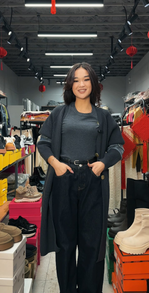 Кардиган черый