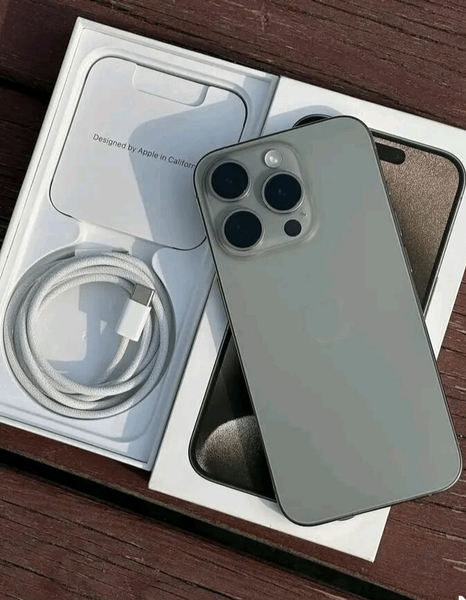 iPhone 15 Pro Argent 256Go