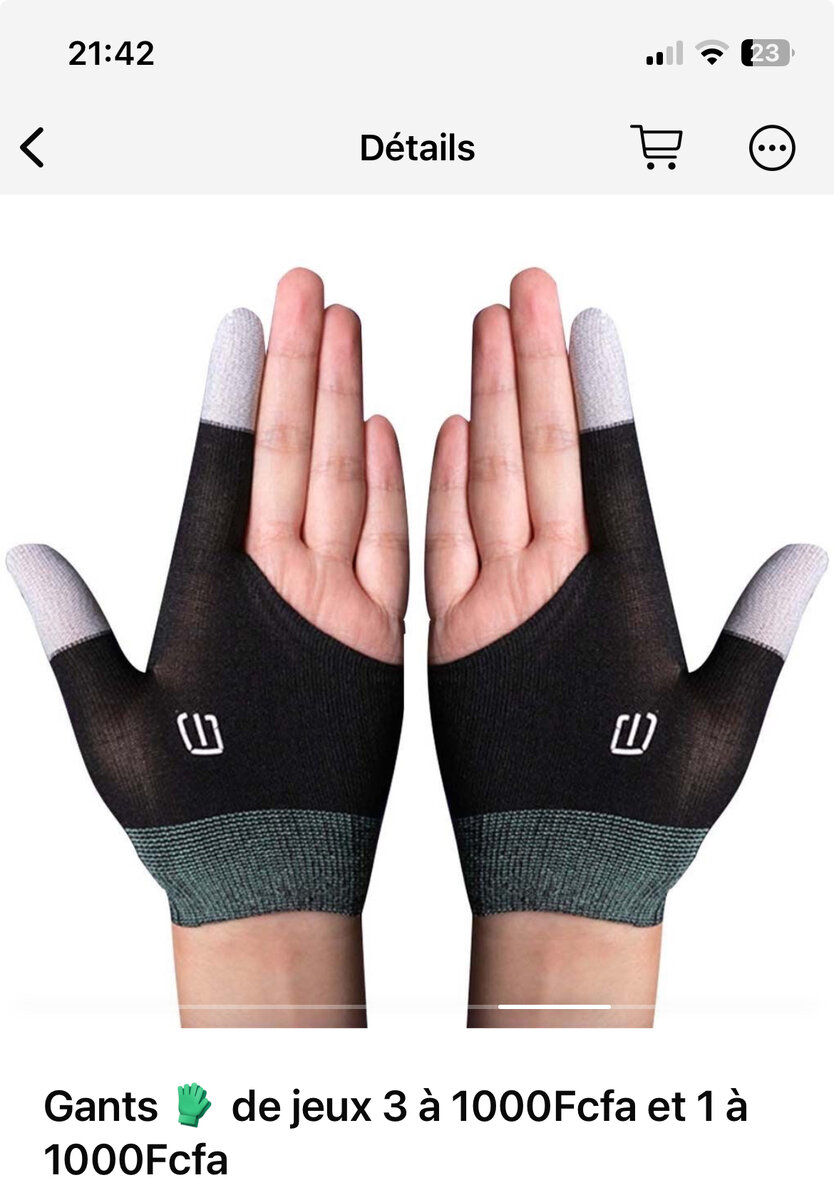 Gants de Jeu