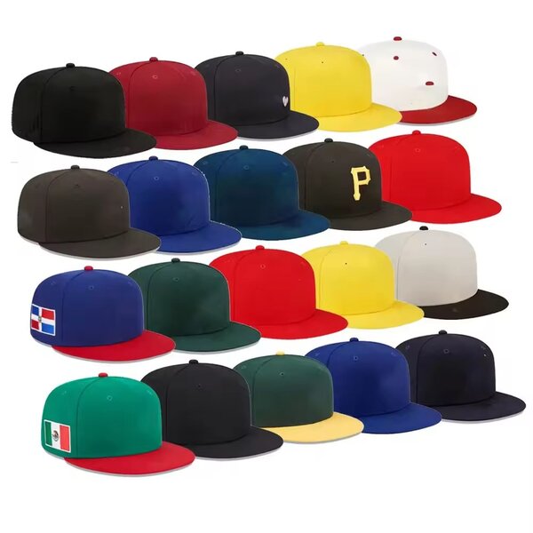 Basketball Sports Cap 3d Embroidery logo Baseball Cap 6 Pane