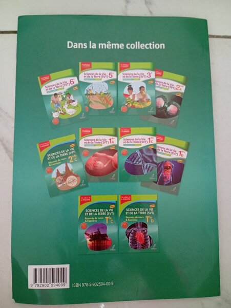 Sciences de la Vie et de la Terre 4e