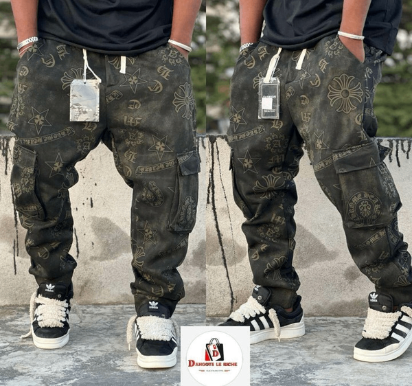 Pantalons Cargo Streetwear Homme