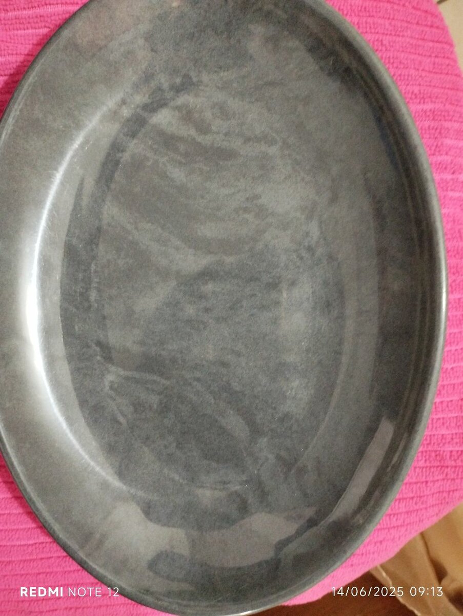 Assiettes ovales élégantes