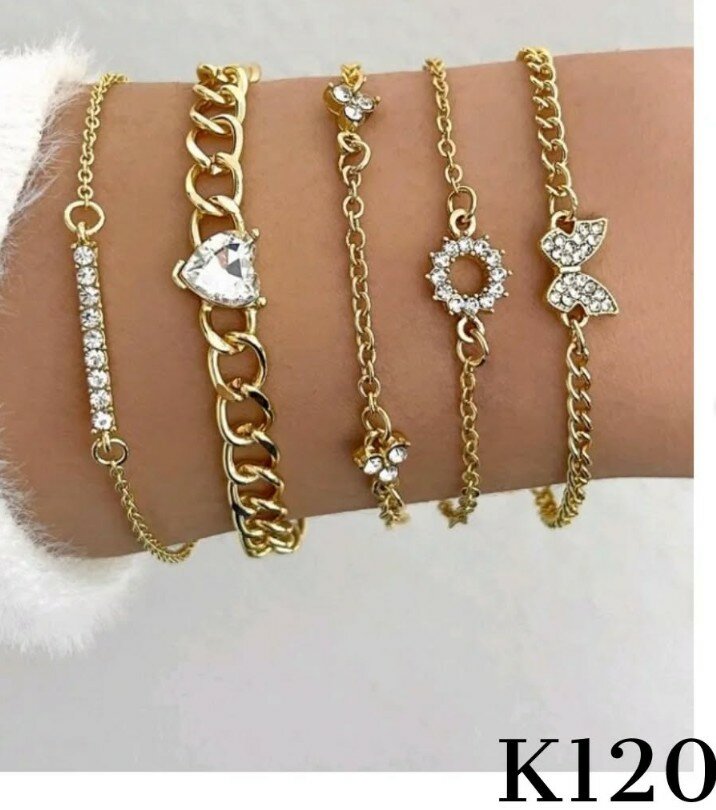5 pieces bracelet set.