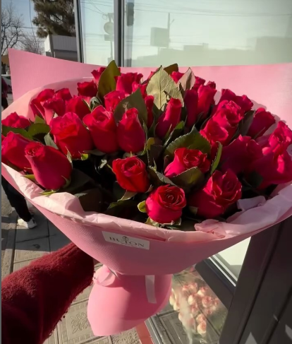 шикарные розы 🌹😍 Букет из 51роз 