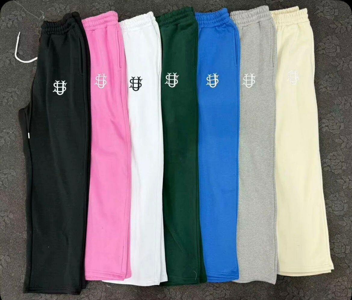 Pantalons de sport colorés unisexe