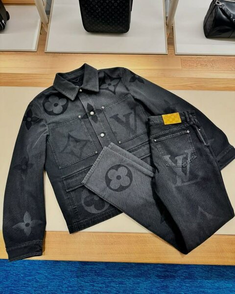 Veste et Jean en Denim Designer
