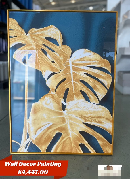 paintings for interior monstera