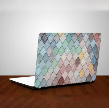 Pattern Laptop Back Skin-Laptop Skin Vinyl Sticker Decal, 13 13.3 14.6 15 15.4 15.6 inch Laptop Skin Sticker Cover For All Laptops