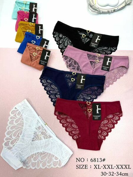 Culottes Dentelle Taille Haute