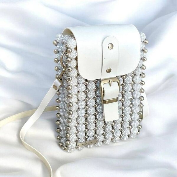 Sac Perlé Élégant