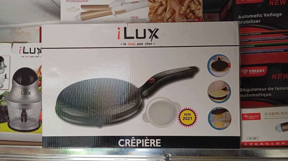 iLux Crêpière Antiadhésive