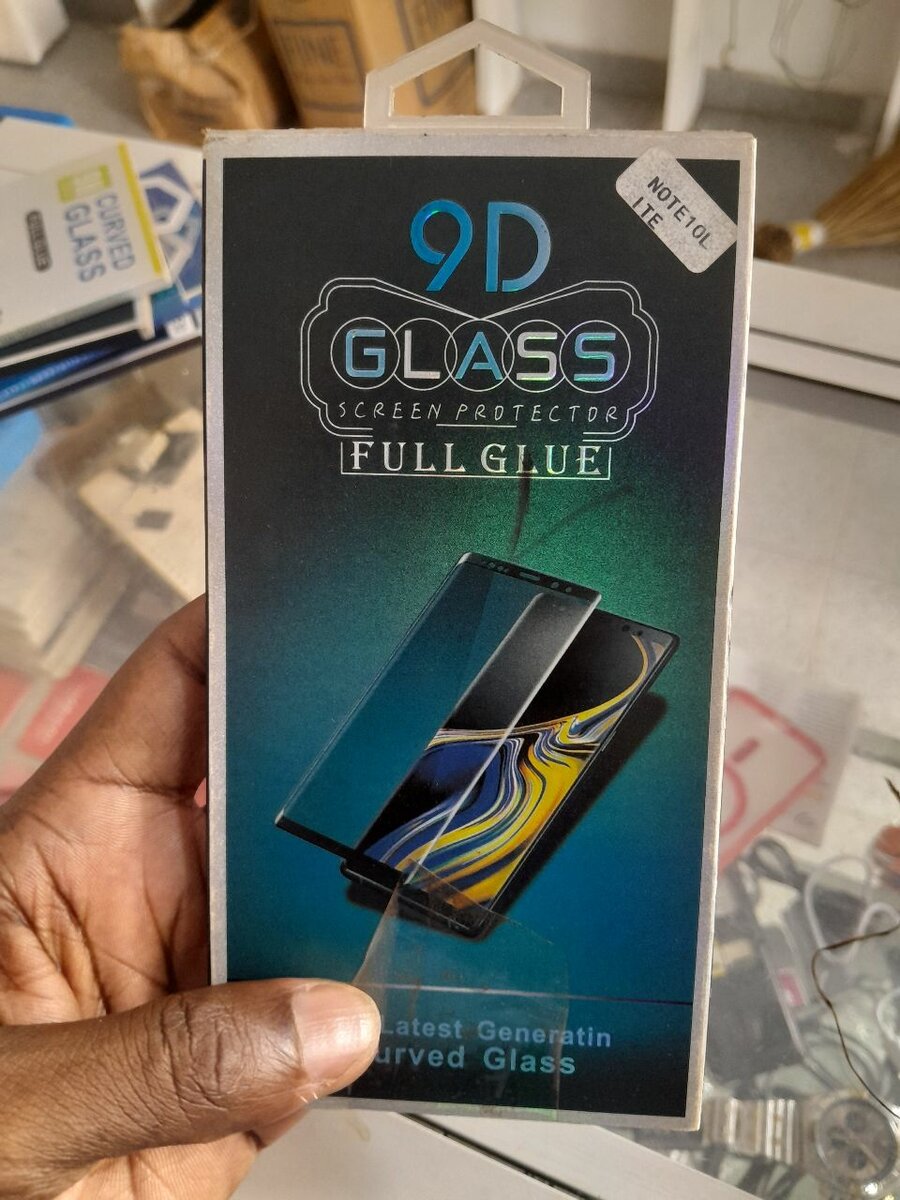 9D Verre Trempé pour Note 10L