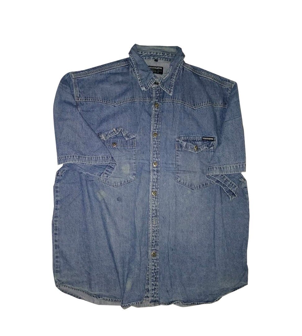 Chemise en jean décontractée