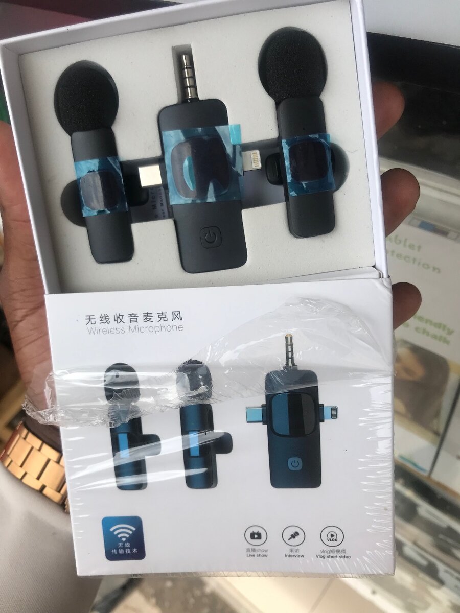 Wireless microphones (3 pin)