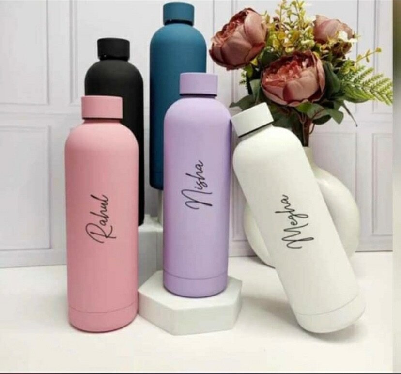 Customized bracelets, bottles etc