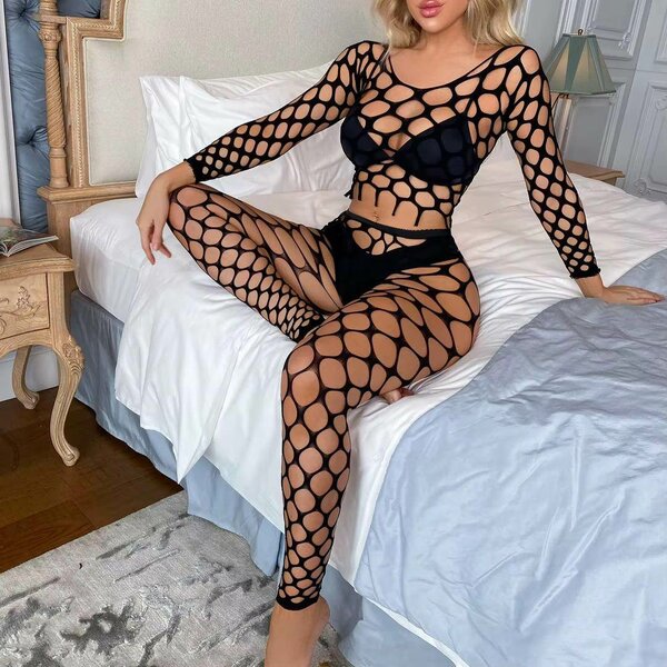 Tenue en résille sexy pour femmes