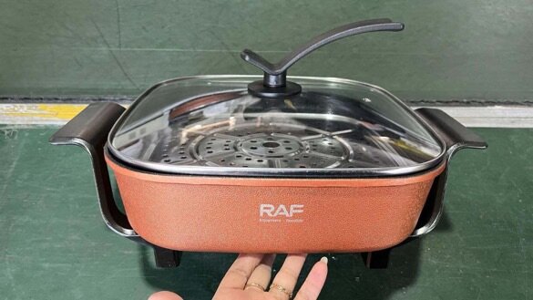 RAF Skillet Electric Cooker Steamer