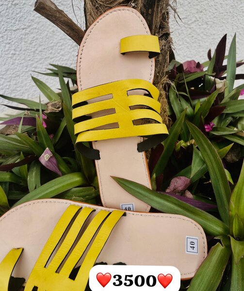 Stylish Yellow Sandals