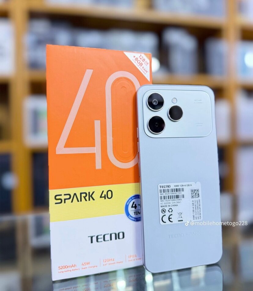 Tecno Spark 40 Smartphone