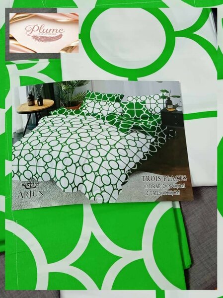 Parure de lit en coton Arjun