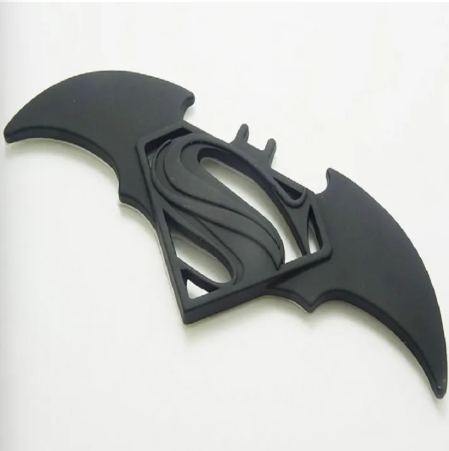 HOT 3D Metal Bat Logo Car Styling