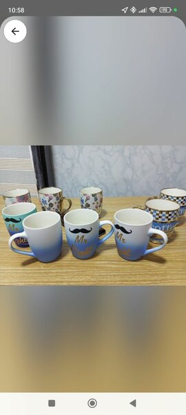 Ensemble de 6 tasses à café