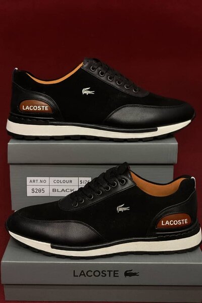 Chaussures Lacoste noires