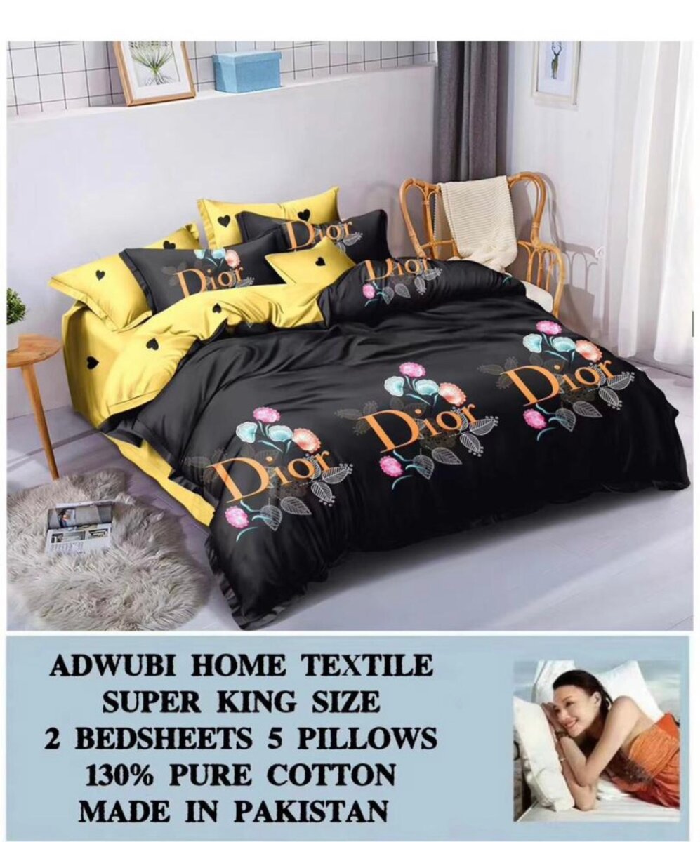 4 Pillow Cases 2 bedsheets