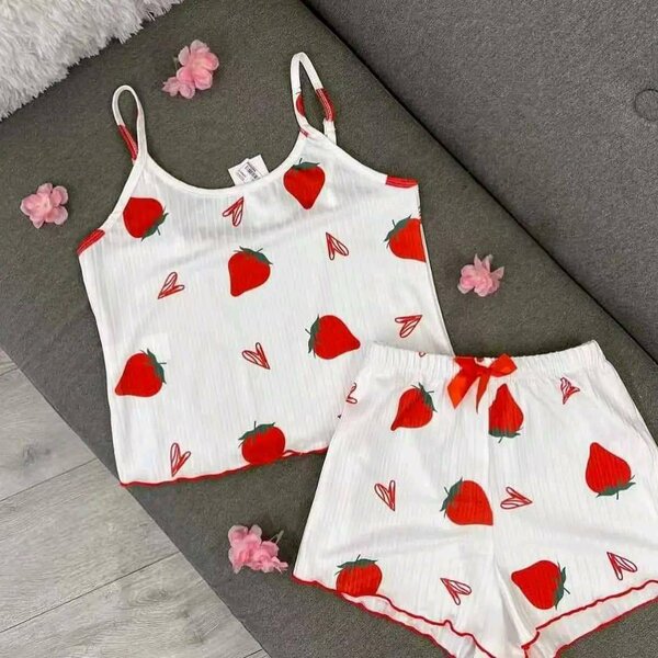 Pyjama féminin en coton doux