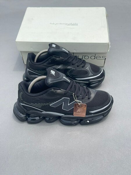 Baskets noires à coussin d'air