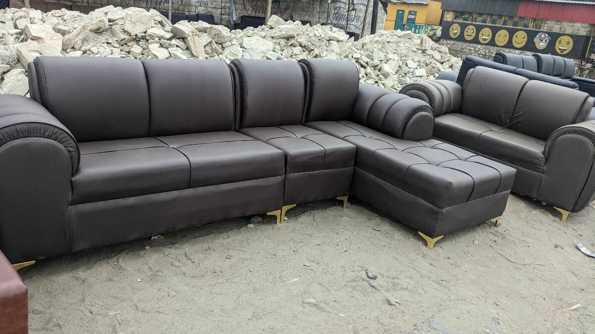 Big Saiso leather sofa sets