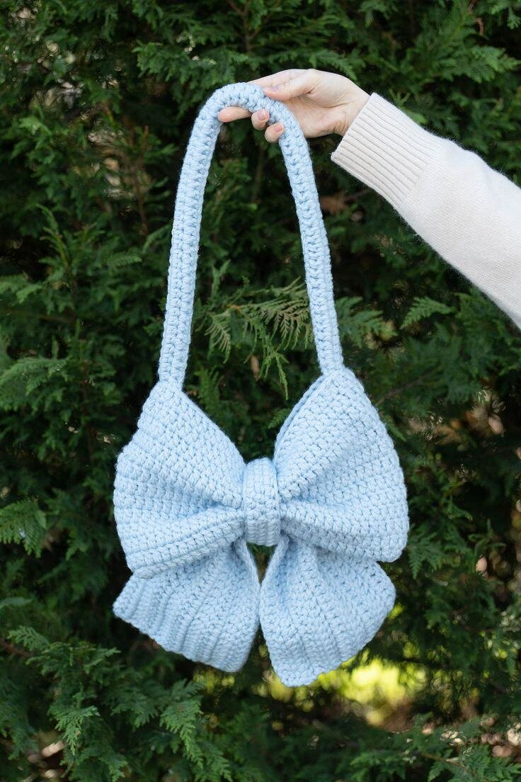 Sac en crochet bohème