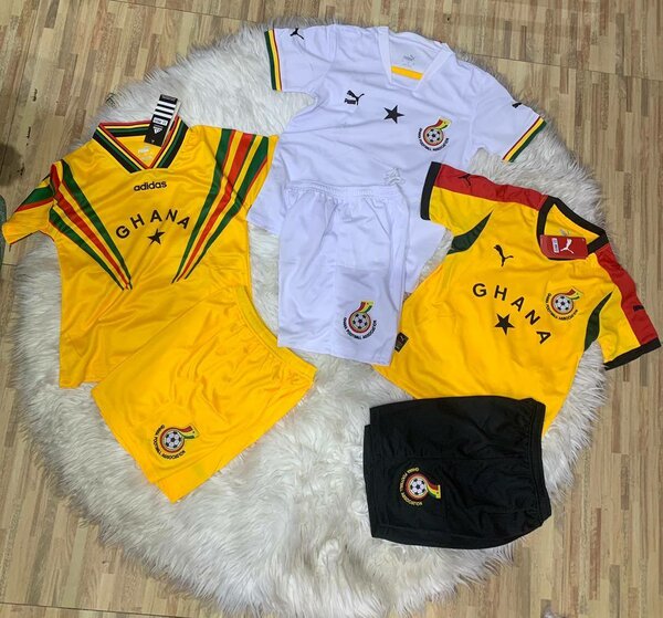BLACK STARS KIDS JERSEY