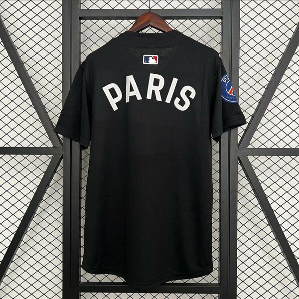 Maillot de baseball noir Paris