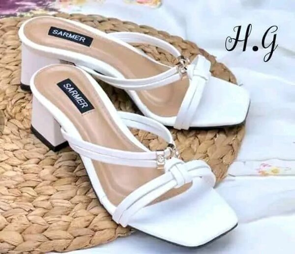 Talons Évasés Élégants Femme