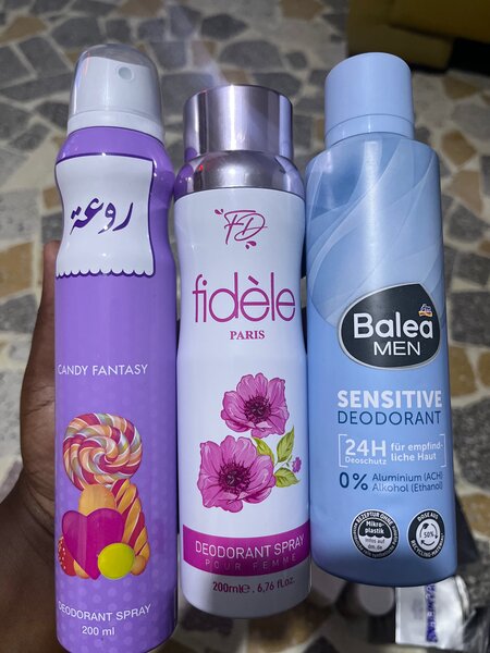 Sprays Déodorants 200ml