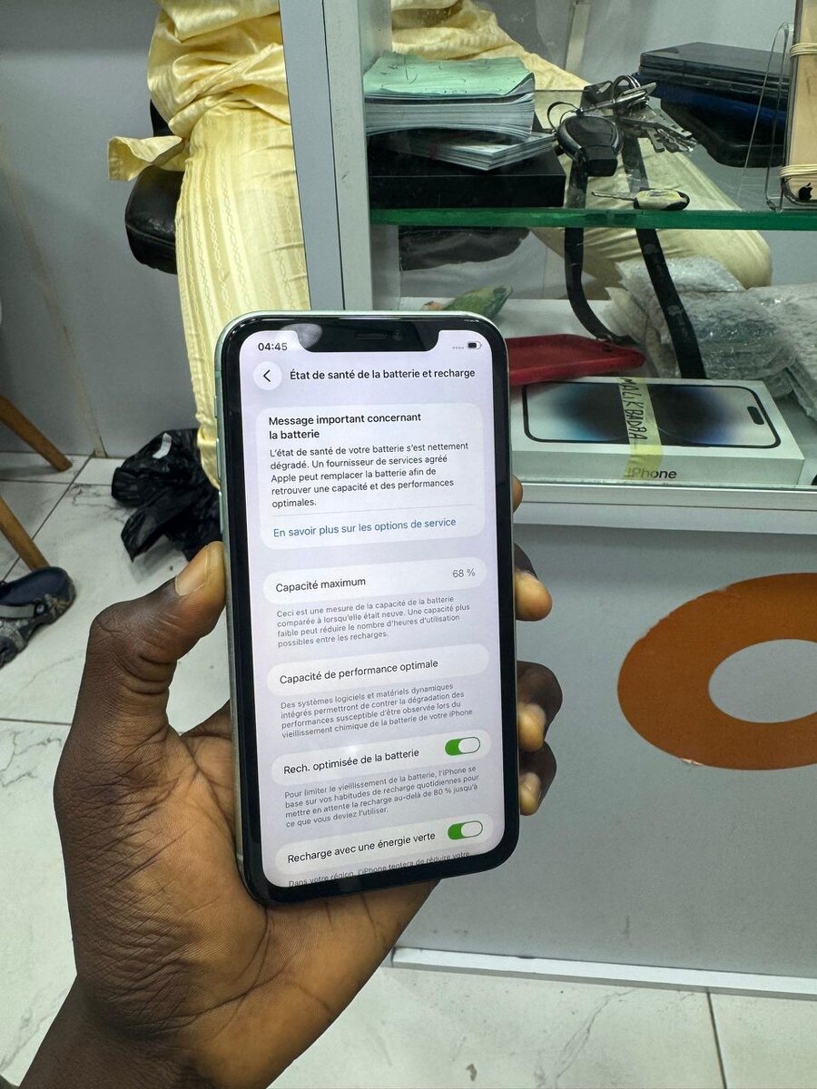 iPhone 11 Vert Menthe