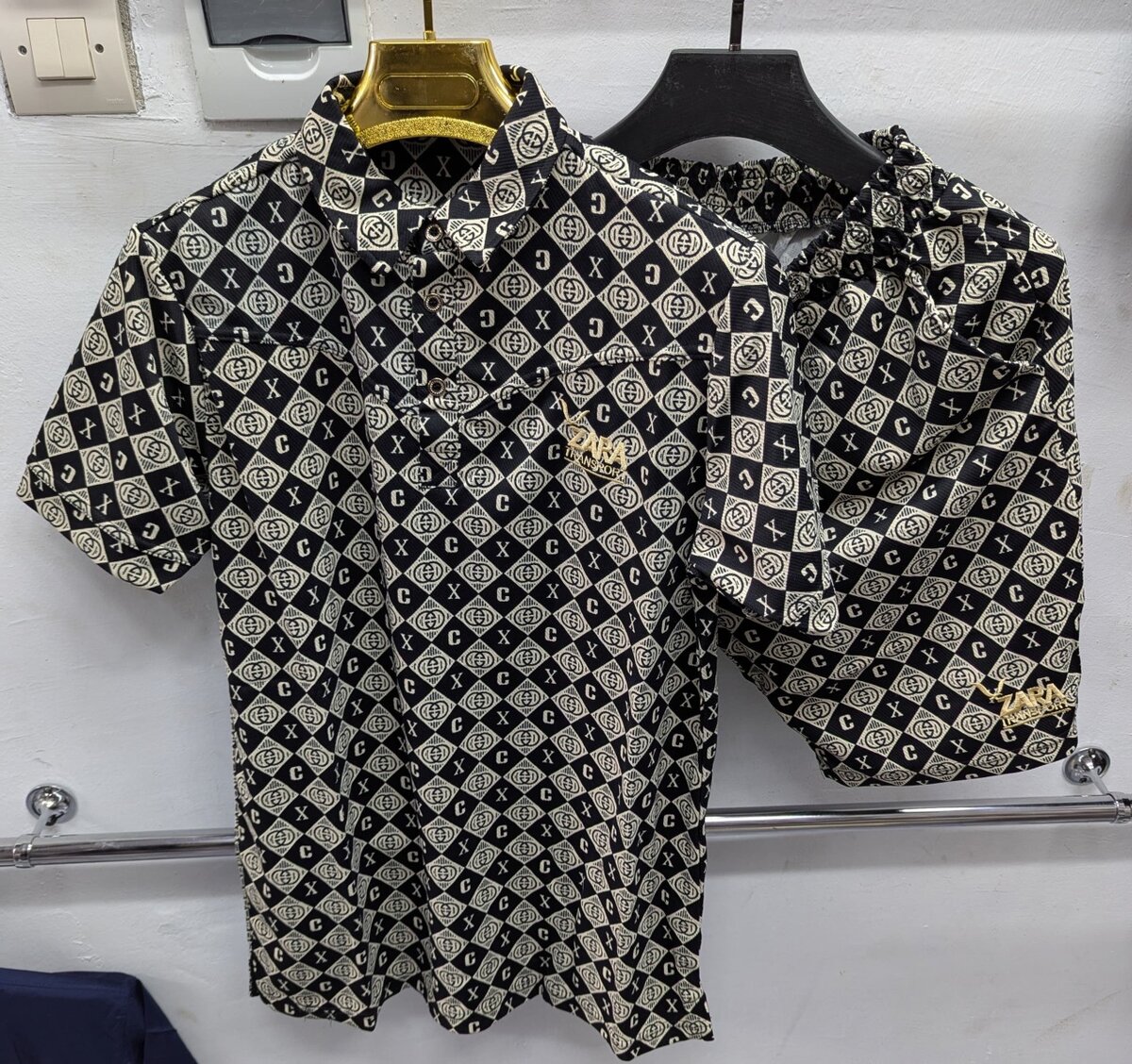 Set de vêtements fleuris pour hommes