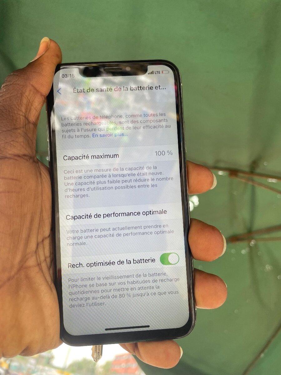 iPhone X sans id volume et vri
