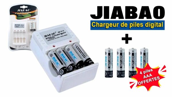 Chargeur de Piles JIABAO A-613