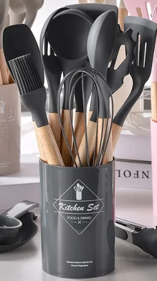Silicone Kitchen Set 10 pcs 