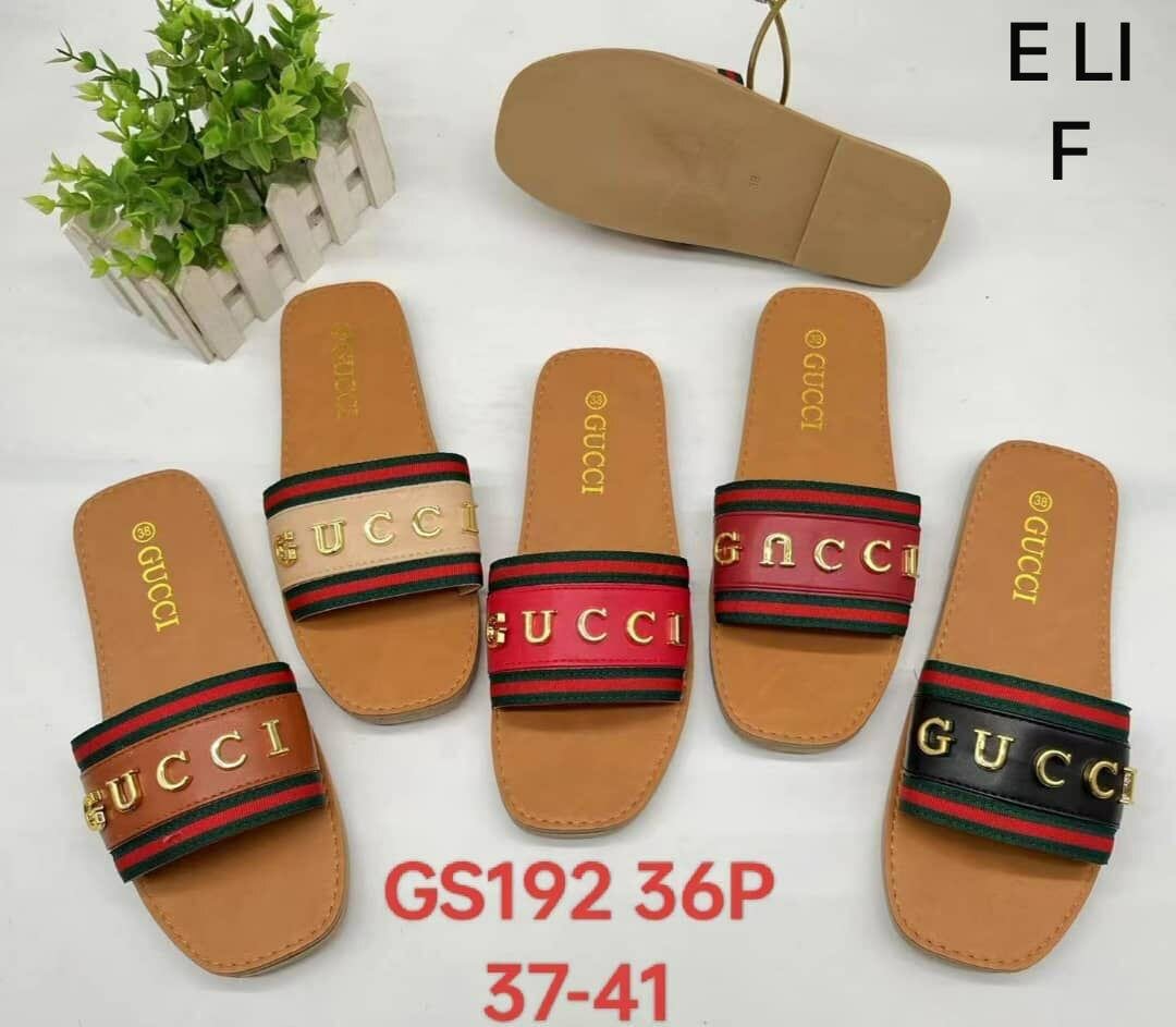 Mercy's collection of sandals