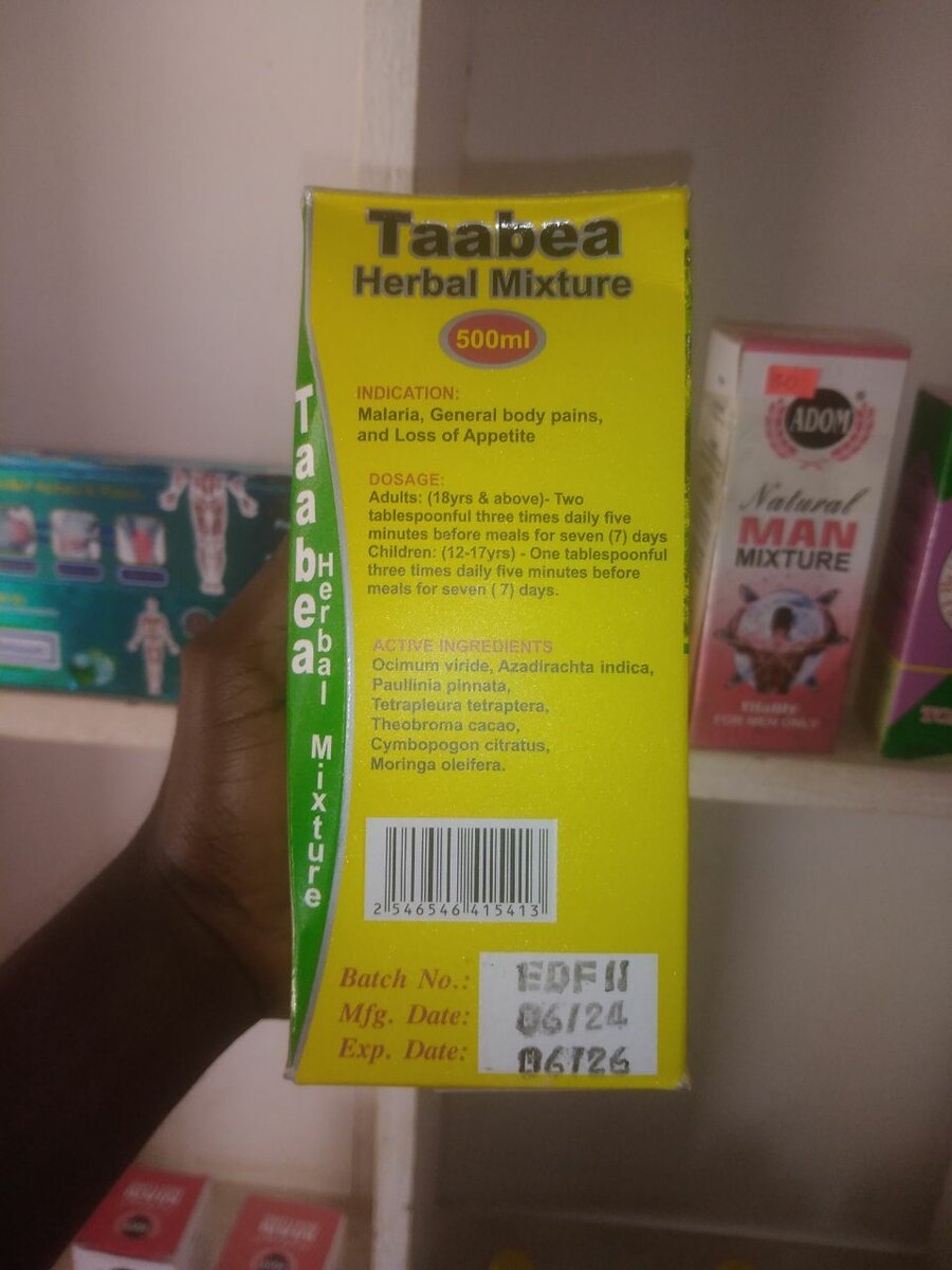 Taabea herbal mixture