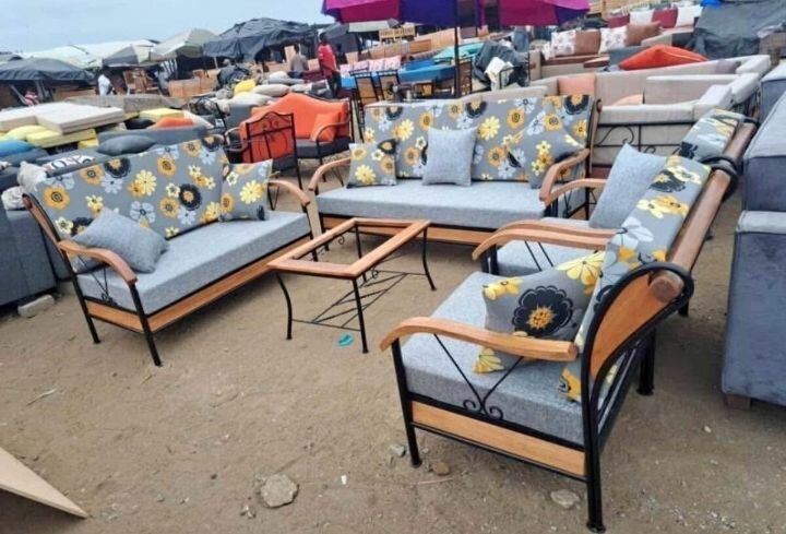 Salon de jardin moderne confortable